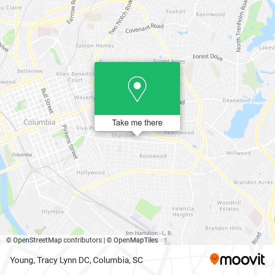 Young, Tracy Lynn DC map