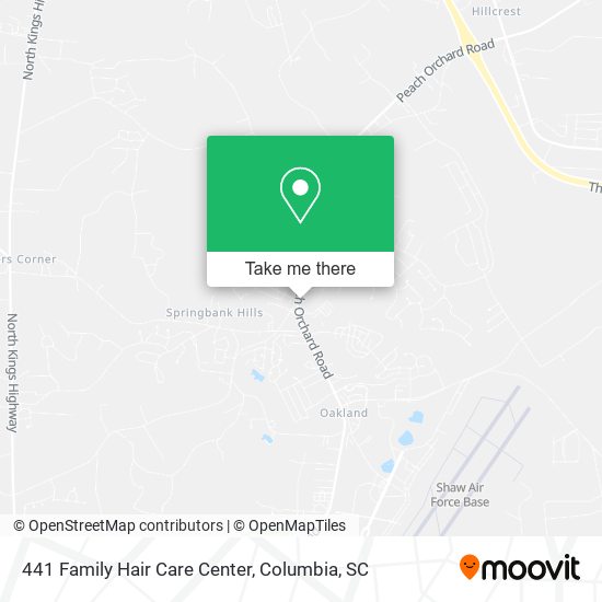 441 Family Hair Care Center map