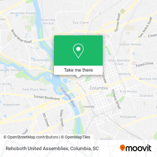 Rehoboth United Assemblies map