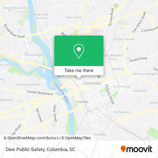 Dew Public Safety map