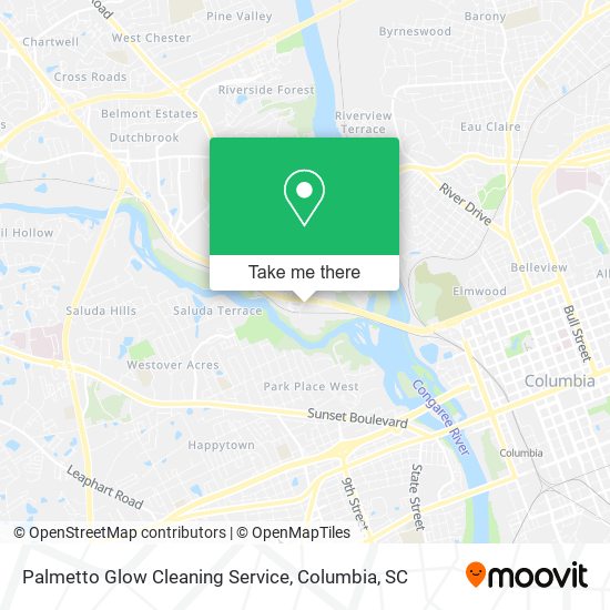 Palmetto Glow Cleaning Service map