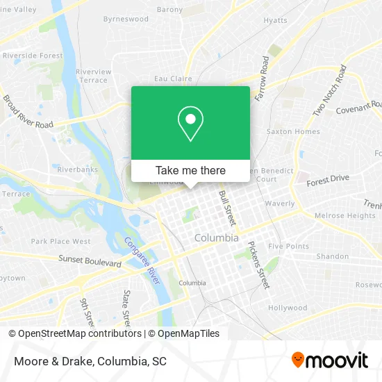 Moore & Drake map