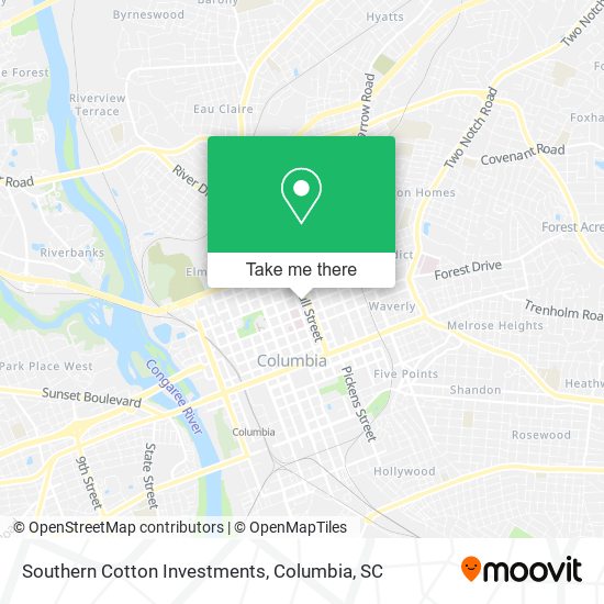 Southern Cotton Investments map