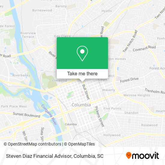 Steven Diaz Financial Advisor map