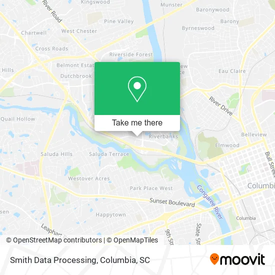 Smith Data Processing map