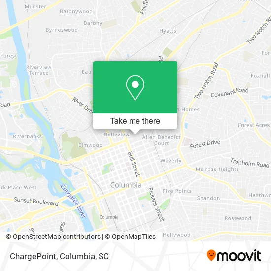 ChargePoint map
