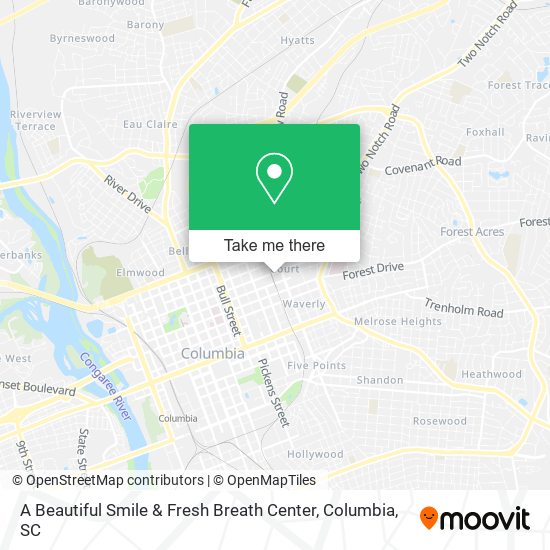 Mapa de A Beautiful Smile & Fresh Breath Center