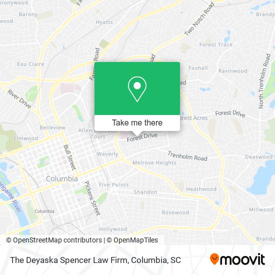 Mapa de The Deyaska Spencer Law Firm