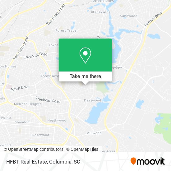 Mapa de HFBT Real Estate