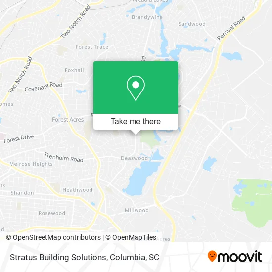 Stratus Building Solutions map