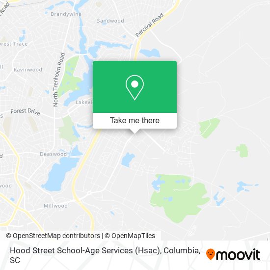 Mapa de Hood Street School-Age Services (Hsac)