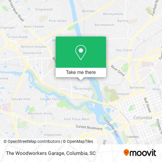 Mapa de The Woodworkers Garage
