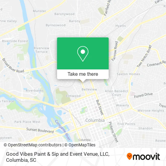 Good Vibes Paint & Sip and Event Venue, LLC map