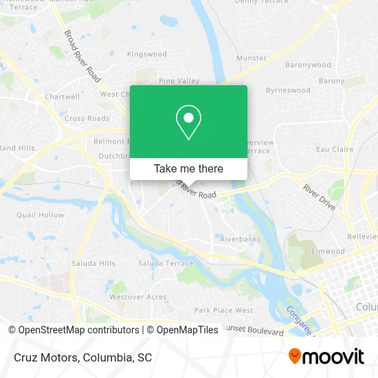 Cruz Motors map