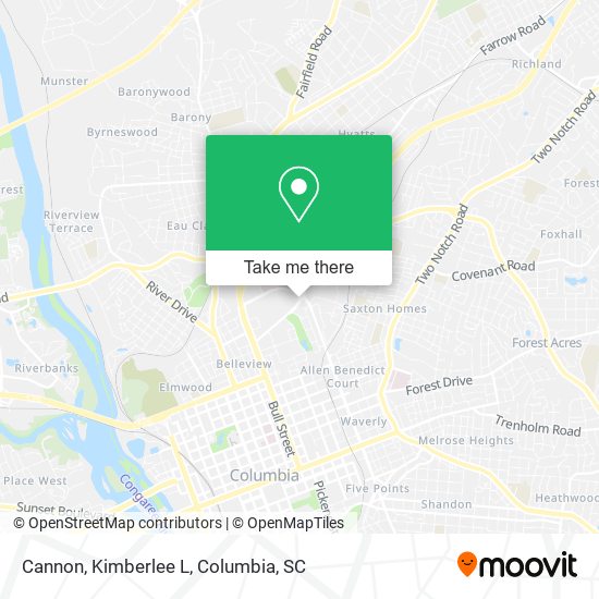 Cannon, Kimberlee L map