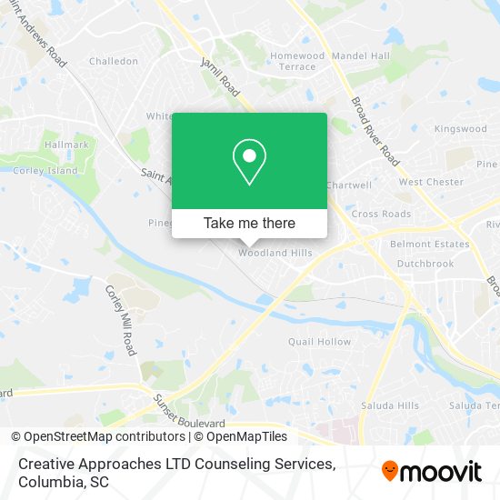 Creative Approaches LTD Counseling Services map