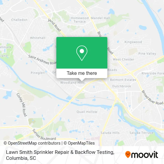 Lawn Smith Sprinkler Repair & Backflow Testing map