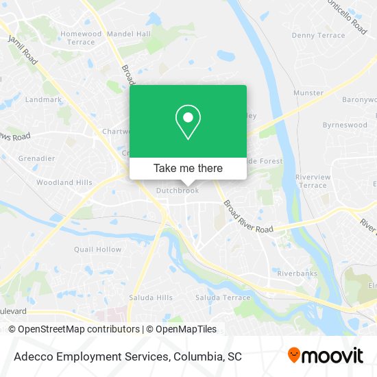 Adecco Employment Services map