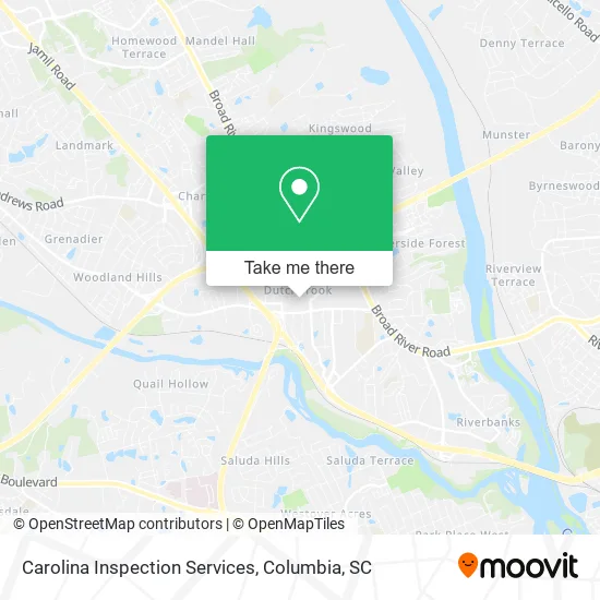Carolina Inspection Services map