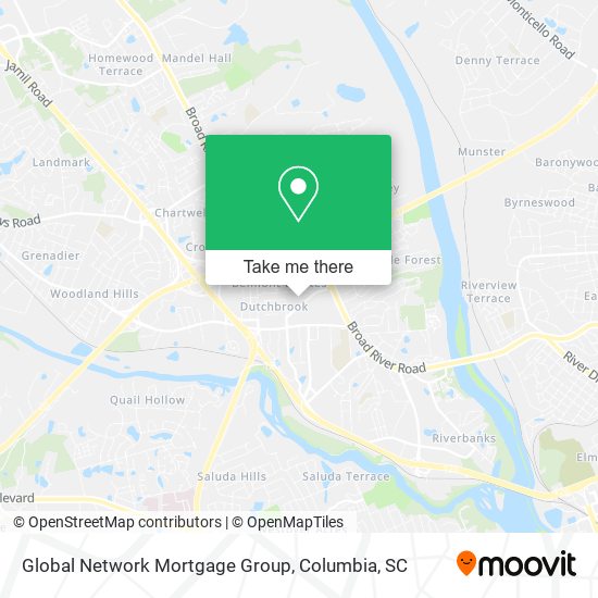 Global Network Mortgage Group map