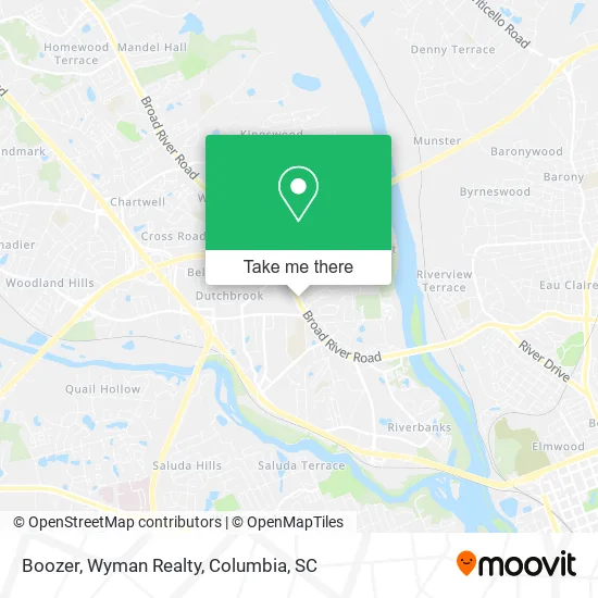 Boozer, Wyman Realty map