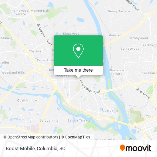 Boost Mobile map