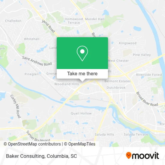 Baker Consulting map