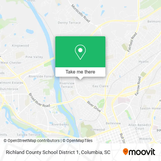 Richland County School District 1 map
