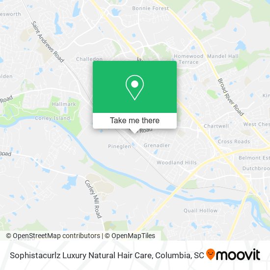 Sophistacurlz Luxury Natural Hair Care map