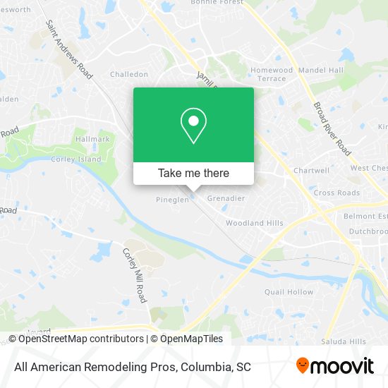 Mapa de All American Remodeling Pros