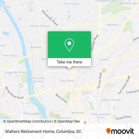 Walters Retirement Home map