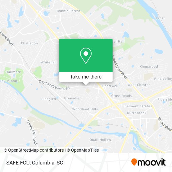 SAFE FCU map