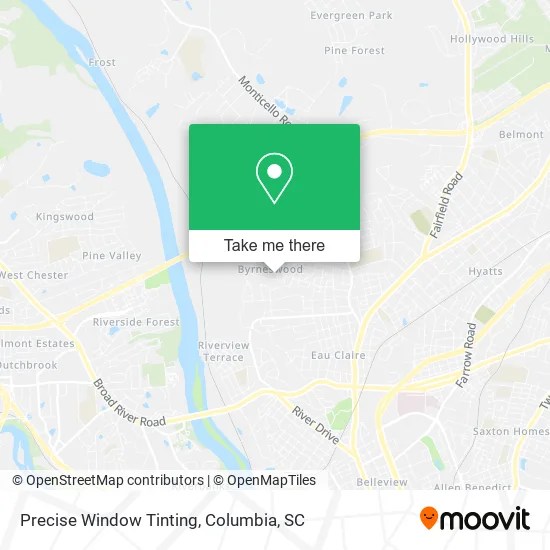 Precise Window Tinting map