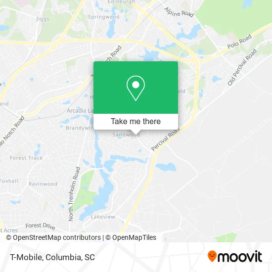 T-Mobile map