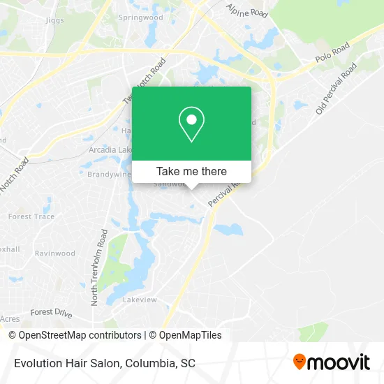 Evolution Hair Salon map