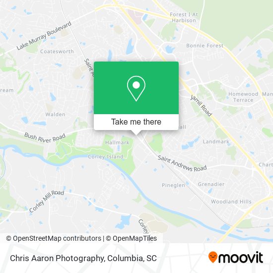 Chris Aaron Photography map