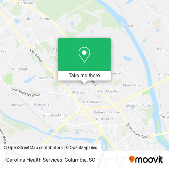 Mapa de Carolina Health Services