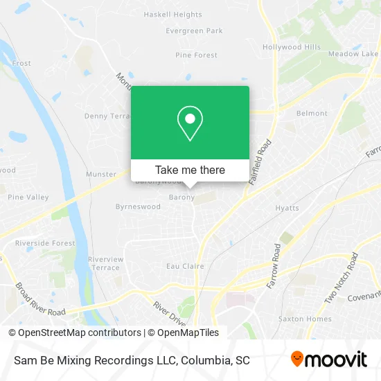 Sam Be Mixing Recordings LLC map