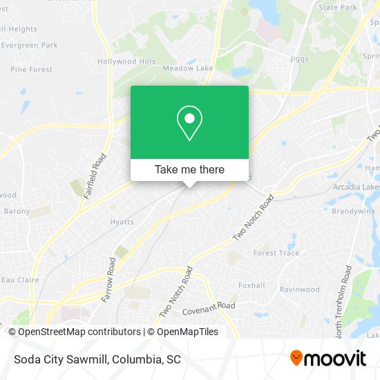 Mapa de Soda City Sawmill