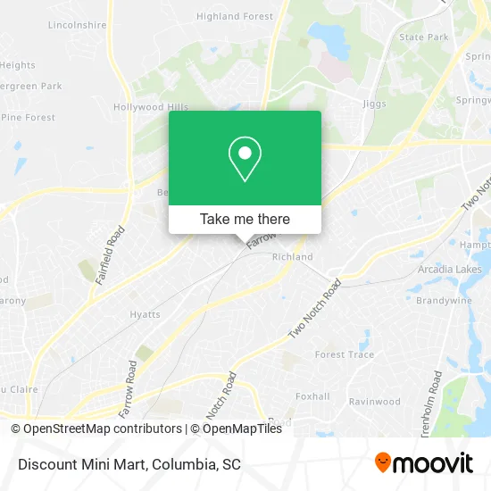 Discount Mini Mart map