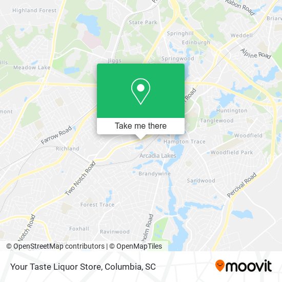 Your Taste Liquor Store map