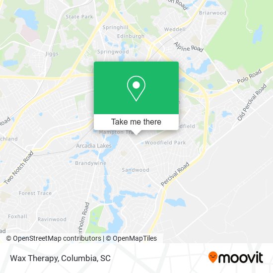 Wax Therapy map