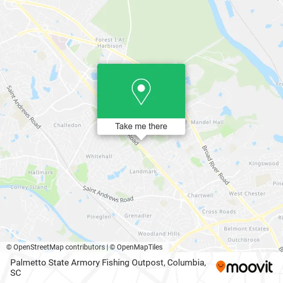 Mapa de Palmetto State Armory Fishing Outpost