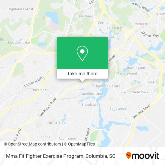 Mma Fit Fighter Exercise Program map