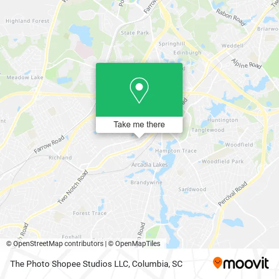 The Photo Shopee Studios LLC map