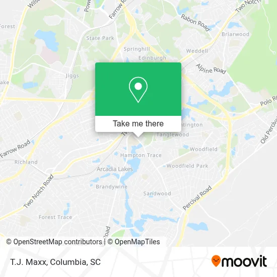 T.J. Maxx map