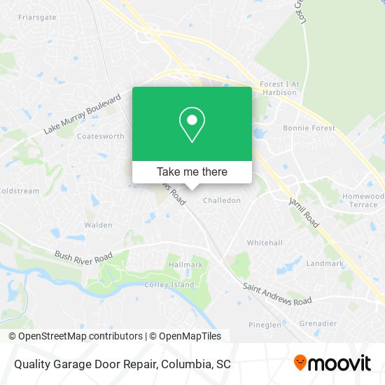 Mapa de Quality Garage Door Repair