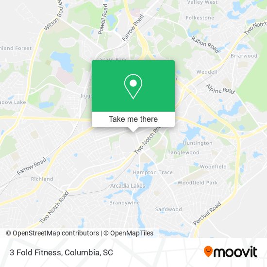 3 Fold Fitness map