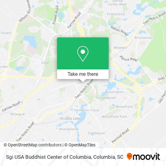 Sgi USA Buddhist Center of Columbia map