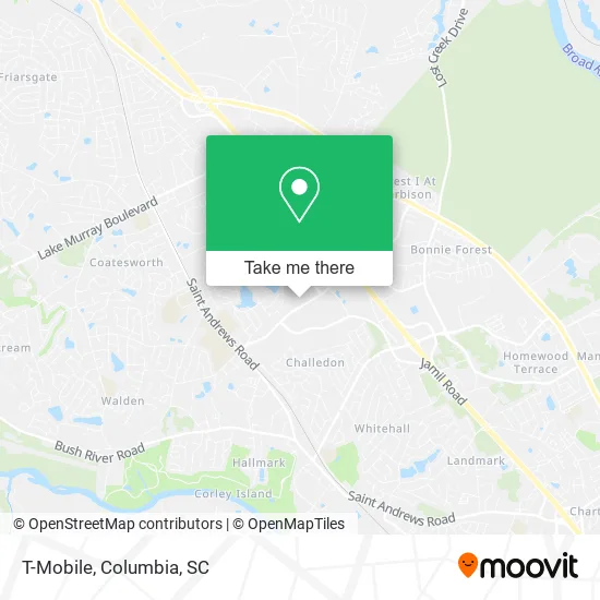 T-Mobile map